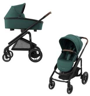 Kinderwagen Plaza Plus Essential Green Groen