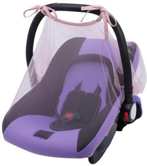 Kinderwagen Wandelwagen Mosquito Insect Shield Netto Veilig Zuigelingen Bescherming Mesh Kinderwagen Accessoires Klamboe Rood