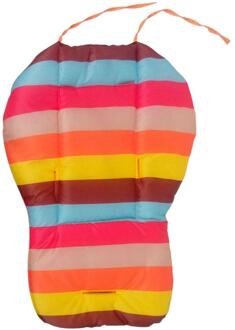 Kinderwagen Zitkussen Kinderwagen Hoge Stoel Kinderwagen Auto Kleurrijke Zachte Matrassen Rijtuigen Seat Pad Wandelwagen Mat Accessoires