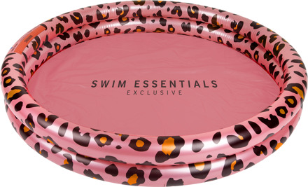 Kinderzwembad Panterprint Rosé Goud 100 cm Roze