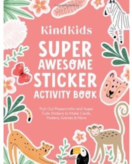 Kindkids Super Awesome Sticker Activity Book - Better Day Books