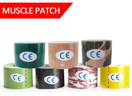 Kinesiology Tape Athletic Recovery Elastic Tape Kneepad Muscle Pain Relief Knee Pads Support For Gym Fitness Bandage Muscle Tape