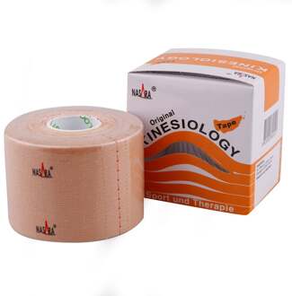 Kinesiologytape - 5 meter x 5 cm - beige