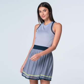 Kinetic Energy Jurk Dames-Mauve,Donkerblauw - M