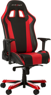 King K06 - Gamestoel - Zwart / Rood