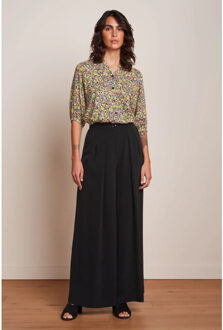 King Louie 09615 marnie pants fanna black Zwart - 38