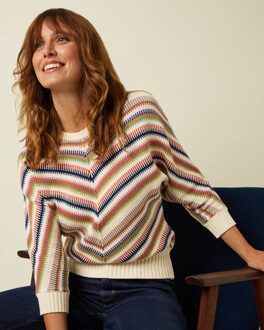 King Louie Daria top cello - maat XL Veelkleurig