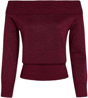 King Louie Mirta top lapis Rood