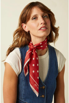 King Louie Scarf polka - maat One size Veelkleurig