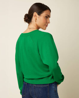 King Louie Sweat 10405 febe - maat S Groen