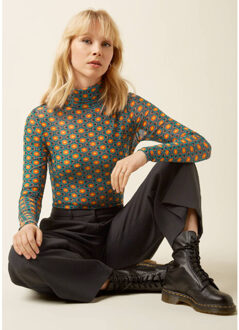 King Louie Top korte mouw 10019 rollneck Bruin