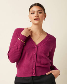 King Louie Vest 09907 deep Lila