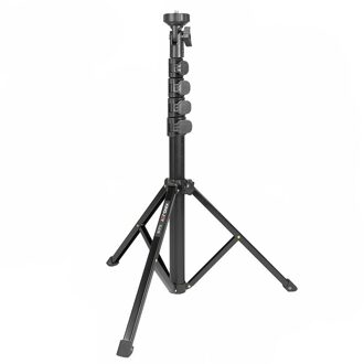 Kingjoy 1.55M Light Stand Statief Max Belasting 5Kg Voor Foto Studio Fresnel Tungsten Light Tv Station Studio foto Studio Statieven