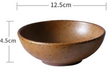 Kinglang Retro Keramische Ronde Schotel Diner Plaat Vintage Servies Swallow Salade Voedsel Plaat Roest Rice Bowl