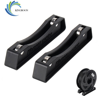 KingRoon Tabletop Filament Spool Holder Material Shelves Supplies Fixed Seat For ABS PLA 3D Printing Material Rack Tray Black