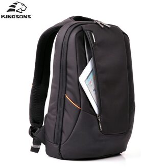 Kingsons Snoep Zwarte Laptop Rugzak Man Dagelijks Rugzak Reistas Schooltassen 14 Inch Vrouwen Bagpack Mochila Feminina