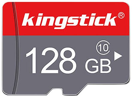 Kingstick 128Gb Micro-Sd Geheugenkaart Class10 Tf Card Flash Memory Micro-Sd-kaart Met Adapter