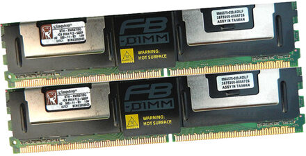 Kingston 8 GB ECC FB DDR2-667 Kit Werkgeheugen