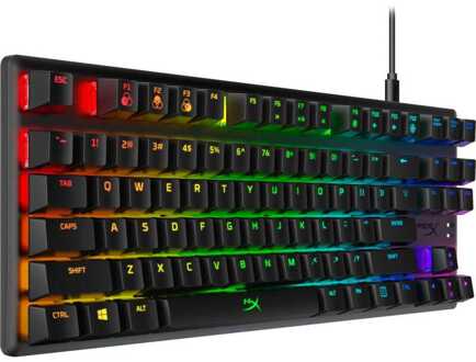 Kingston Alloy Origins Core RGB Tenkeyless Mechanical Gaming Keyboard - US Qwerty - Blue Switch