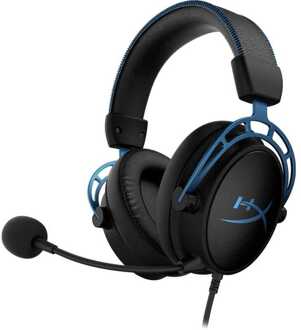 Kingston Bedrade gamingheadset - HyperX Cloud Alpha S - voor pc en console - zwart/blauw