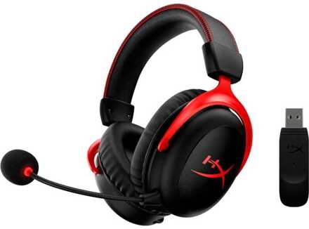 Kingston Cloud II Wireless Gaming Headset (Zwart) PC/PS4/5/Switch