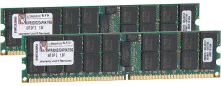 Kingston D2 8GB 800-6 REGP Dx8 K2 KVR