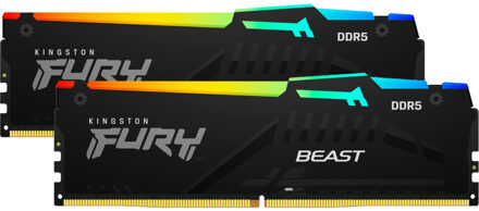 Kingston Fury Beast RGB 32GB DDR5-5600 Kit geheugen