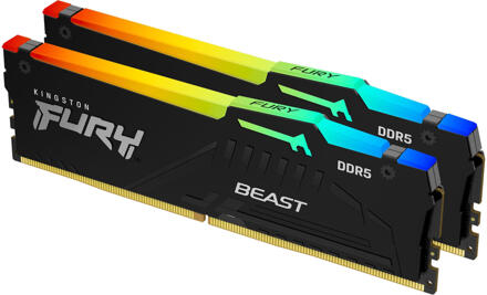 Kingston Fury Beast RGB 32GB DDR5-5600 Kit geheugen