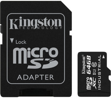Kingston Industrial Temperature microSDHC 64 GB Geheugenkaart