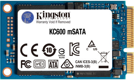 Kingston SSD 1TB Kingston 1,8" (4,6cm) mSATA KC600 retail