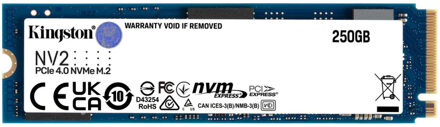 Kingston SSD 250GB Kingston M.2 PCI-E NVMe GEN4 NV2 retail