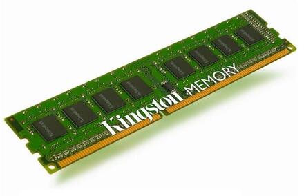 Kingston ValueRAM - Memory - 4 GB - DIMM 240-pin - DDR3 - 1600 MHz / PC3-12800 - CL11 - 1.5 V - unbuffered - non-ECC