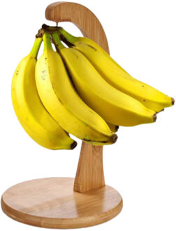 Kinvara Bananenhouder - bamboe - 18 x 28,5 cm - bananenhaak druiven / bananenhanger