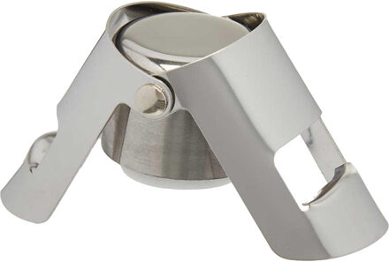 Kinvara Champagne flessenstopper - RVS - afsluiter - 3,5 x 6 x 5,5 cm - Cava - Prosecco