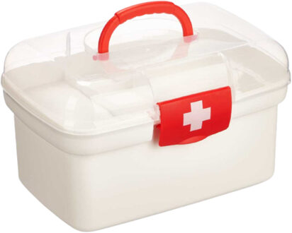 Kinvara Grote EHBO opbergdoos - 8L - Medicijn / EHBO accessoires