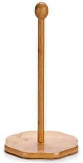 Kinvara keukenrolhouder - bamboe hout - 35 cm - Keukenpapier - keukenrol - houders - van hout
