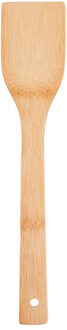 Kinvara Kook/keuken gerei - keuken lepel - bruin - bamboe hout - 34 cm - Soeplepels