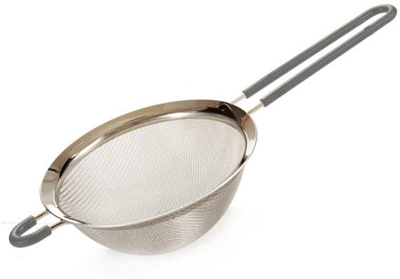 Kinvara Mini zeefje van RVS - grijs - Dia 10 cm - keuken