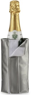 Kinvara Wijnkoeler/flessenkoeler/koelhoud hoesje - voor flessen - wijn/water/champagne - 18 cm