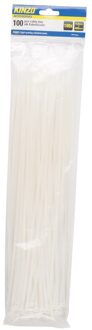 Kinzo 100x kabelbinders tie-wraps 4,8 x 400 mm