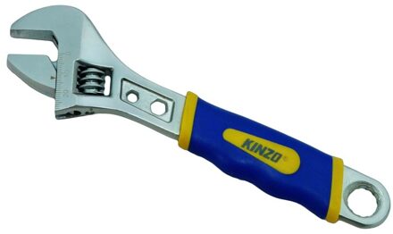 Kinzo gereedschap Moersleutel - Bahco sleutel - metaal - 20 cm