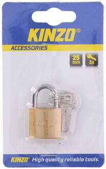 Kinzo Hangslot 25mm goud