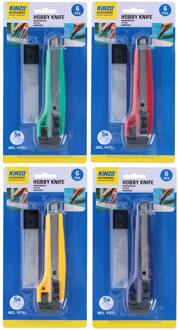 Kinzo Hobbymes met reservebladen verschillende