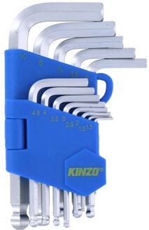 Kinzo Inbussleutel set - 13-delig -gereedschap