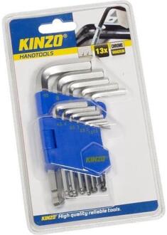 Kinzo Inbussleutelset 13-delig