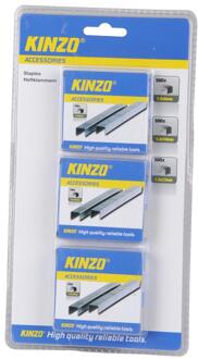 Kinzo Nietjes 1,2x8/10/12mm zilver