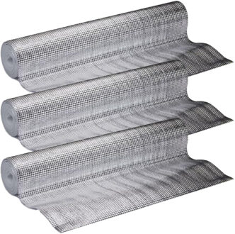 Kinzo Radiatorfolie - 3x - 250 x 50 cm - aluminium - energiebesparende isolatiefolie