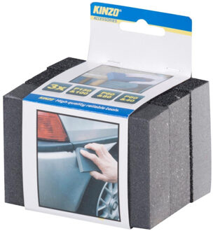 Kinzo Schuurpapier blokken 3 stuks