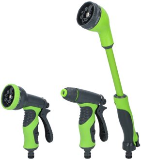 Kinzo Tuinsproeier set - voor tuinslang - set van 3 - waterslang - opzetstukken