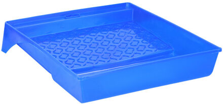 Kinzo Verfbak opvang lekbak blauw - Voor rollers tot 35 x 29 cm - Verfrollers